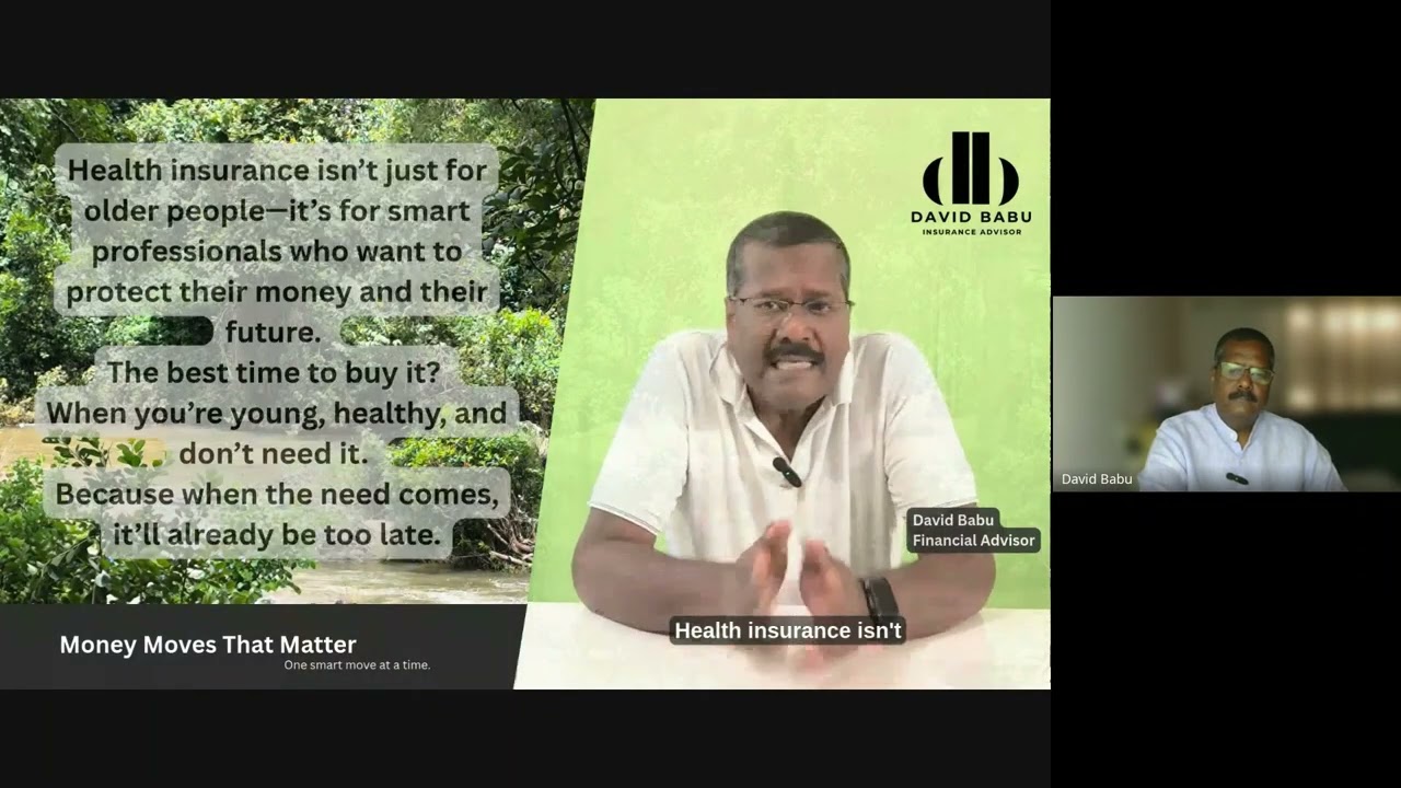 Video Making for Professionals  - A Session by David Babu, Financial Advisor