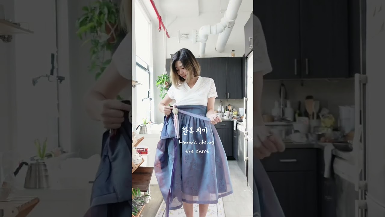 Beautiful Korean Hanbok on Lunar New Year