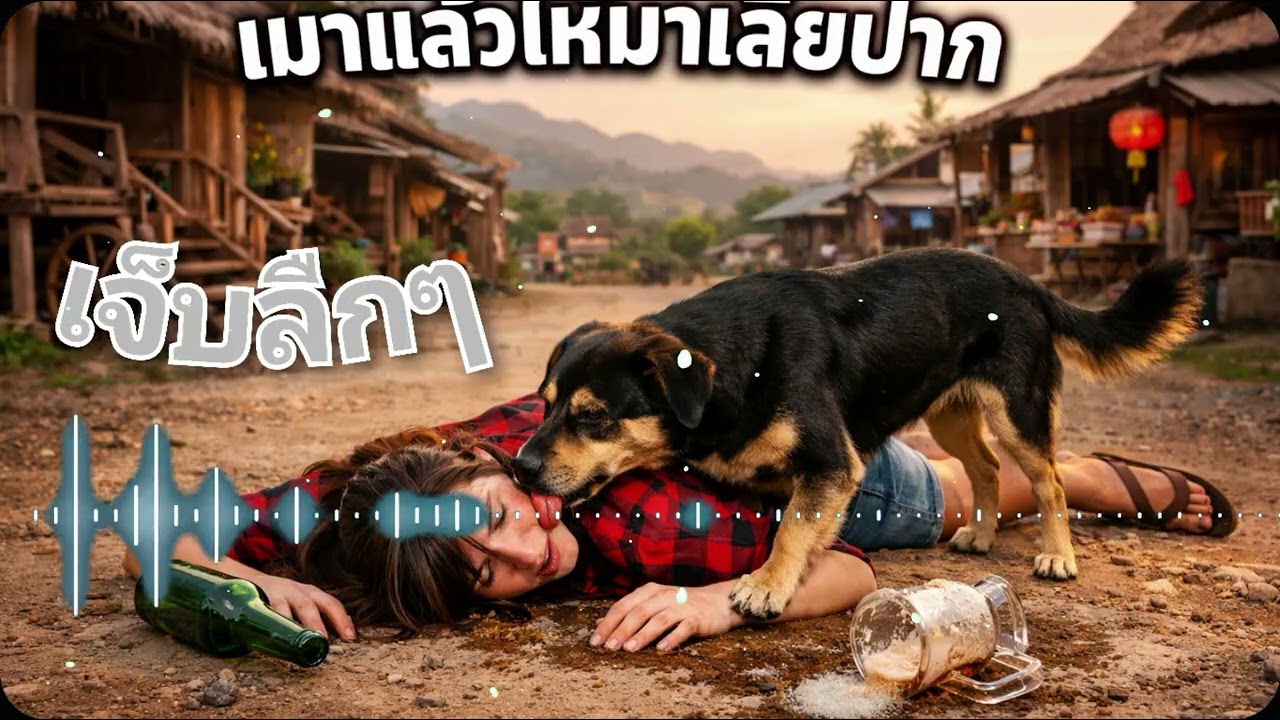 เมาเเล้วให้หมาเลียปาก# ITH Love