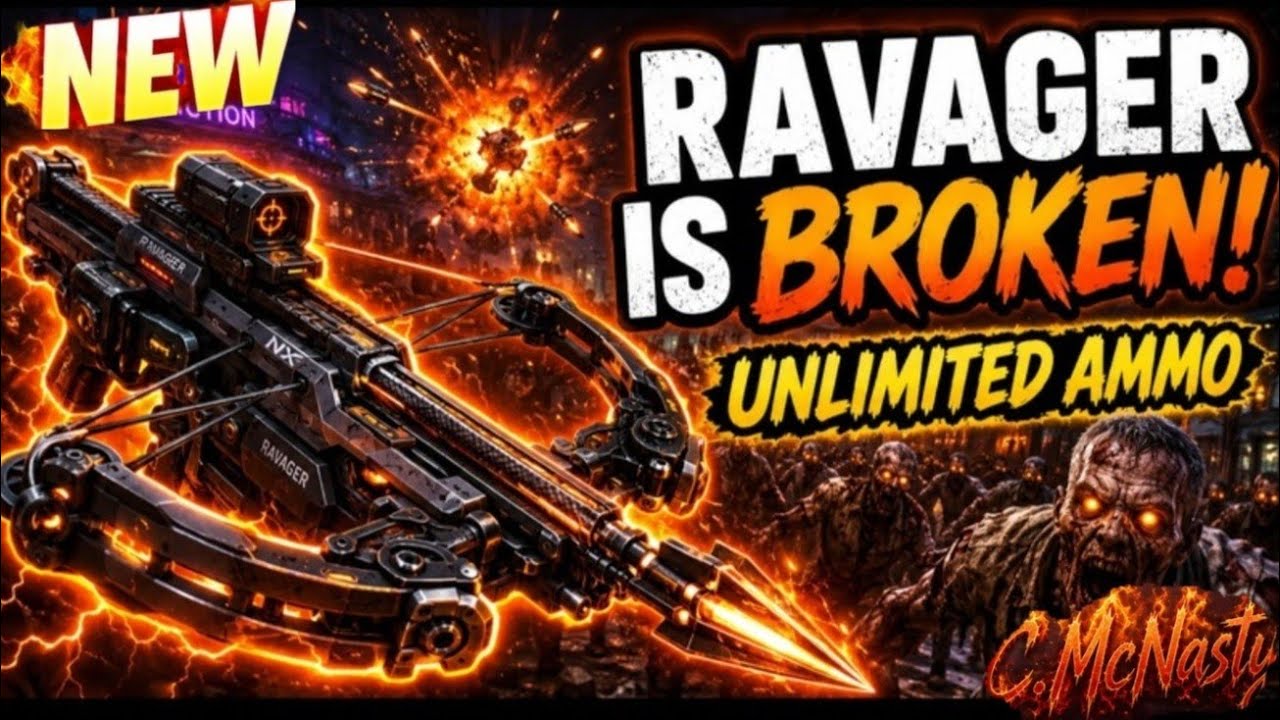 NEW BO7 Ravager Unlimited Ammo AFK Glitch Zombies 999 GOD Mode