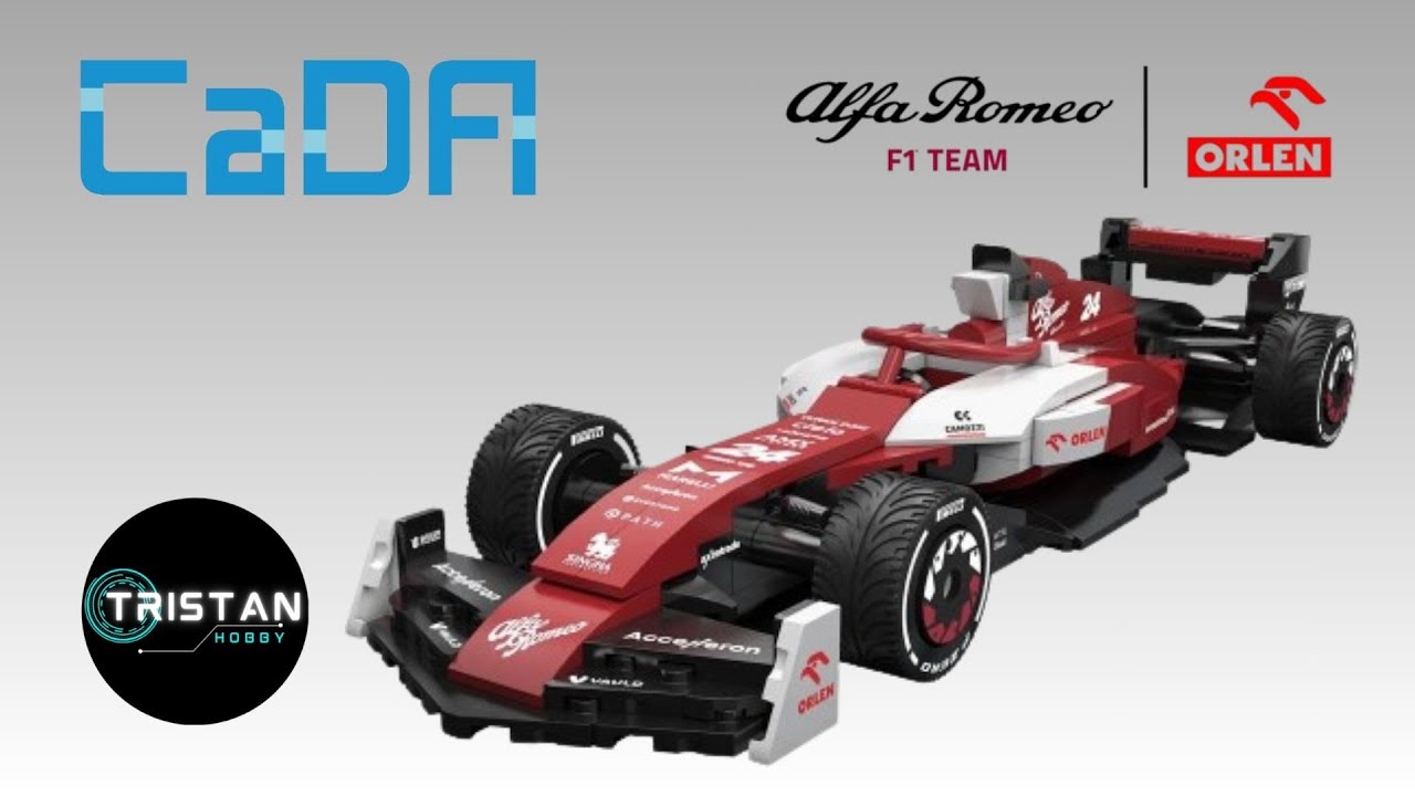 CaDA Bricks C55026 Alfa Romeo F1 Team ORLEN C42 2022 | Speed Build | LEGO Alternative | Fun Build