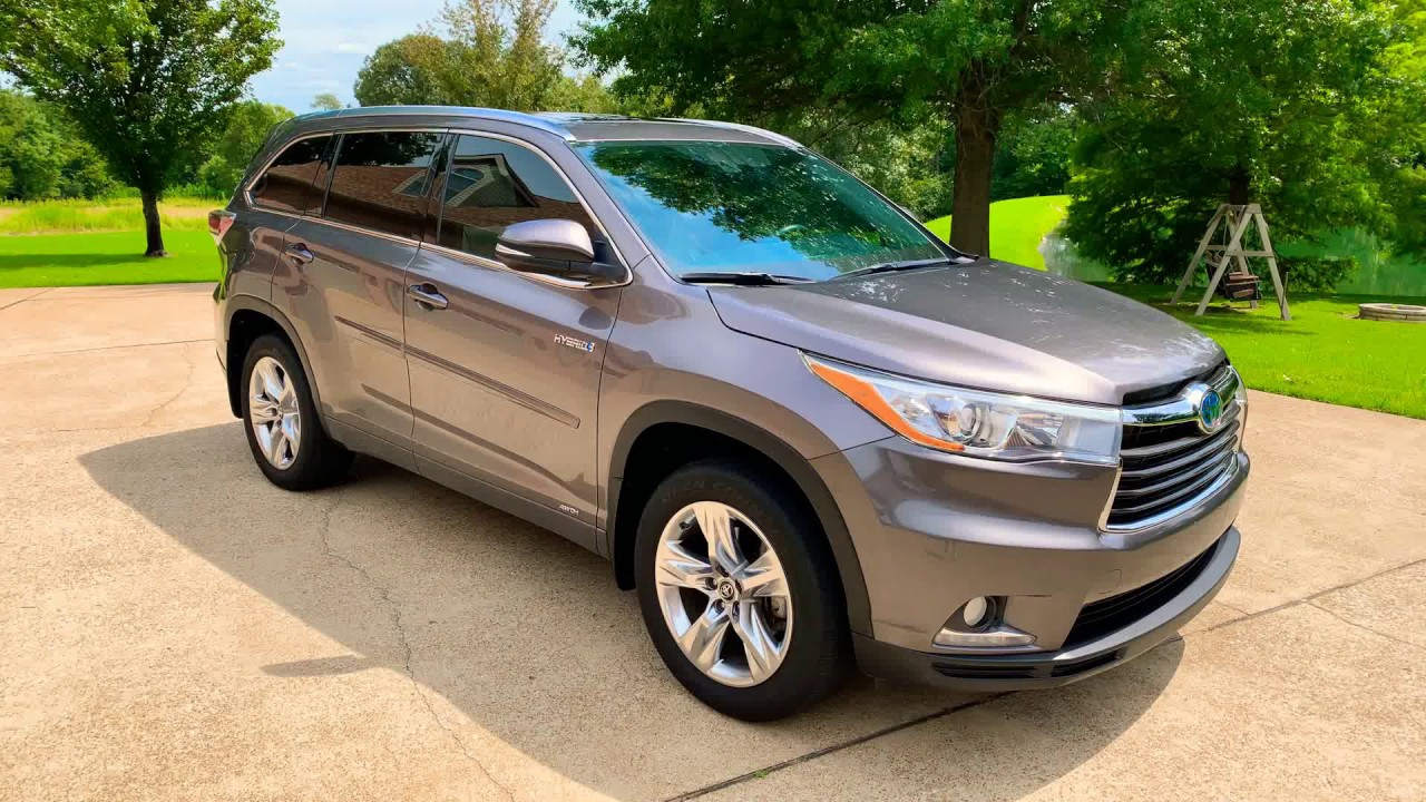 WEST TN 2016 TOYOTA HIGHLANDER LIMITED PLATINUM HYBRID AWD FOR SALE INFO WWW.SUNSETMOTORS.COM