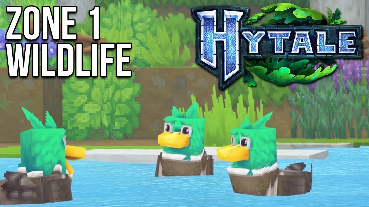 Hytale News: Zone One Wildlife Creatures!