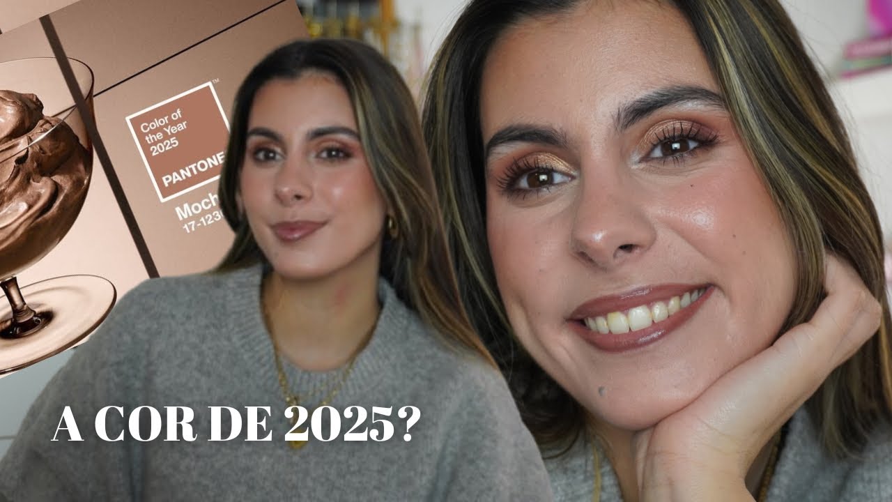 MAQUILHAGEM com a COR PANTONE 2025: MOCHA MOUSSE | Bárbara Rigueira