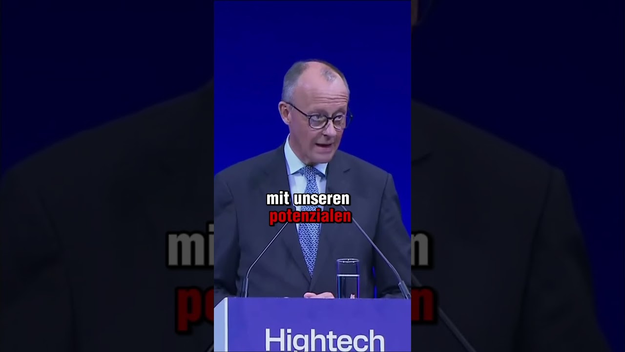 MERZ: Deutschland verliert Innovationskraft? 🤯 #HightechAgenda