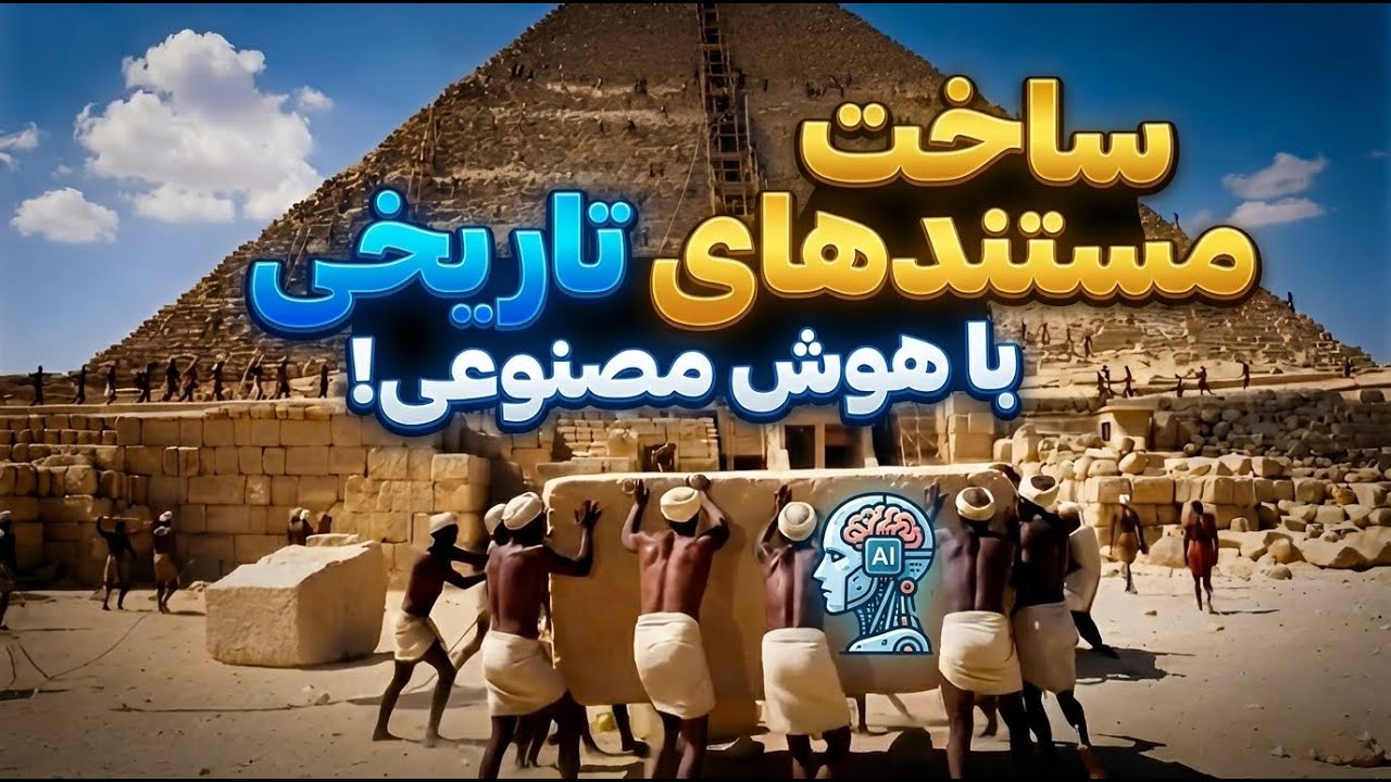 ساخت ویدیو های مستندی با هوش مصنوعی کاملا رایگان