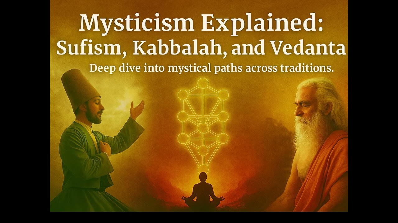 Spiriuality-Episode-14 |Mysticism Explained  Sufism, Kabbalah, and Vedanta – Deep dive into mystics