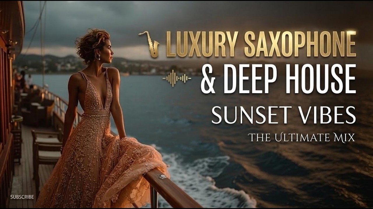 Luxury Sax Deep House 2026 | Elegant Sunset Lounge & Relaxing Music