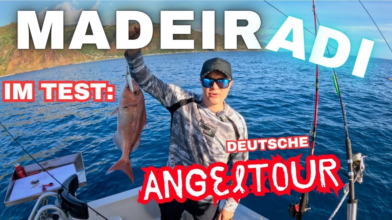 Ich teste ein Deutsches Angelguiding Angebot: lohnt sich das? - Madeira mit Adi Vlog #222