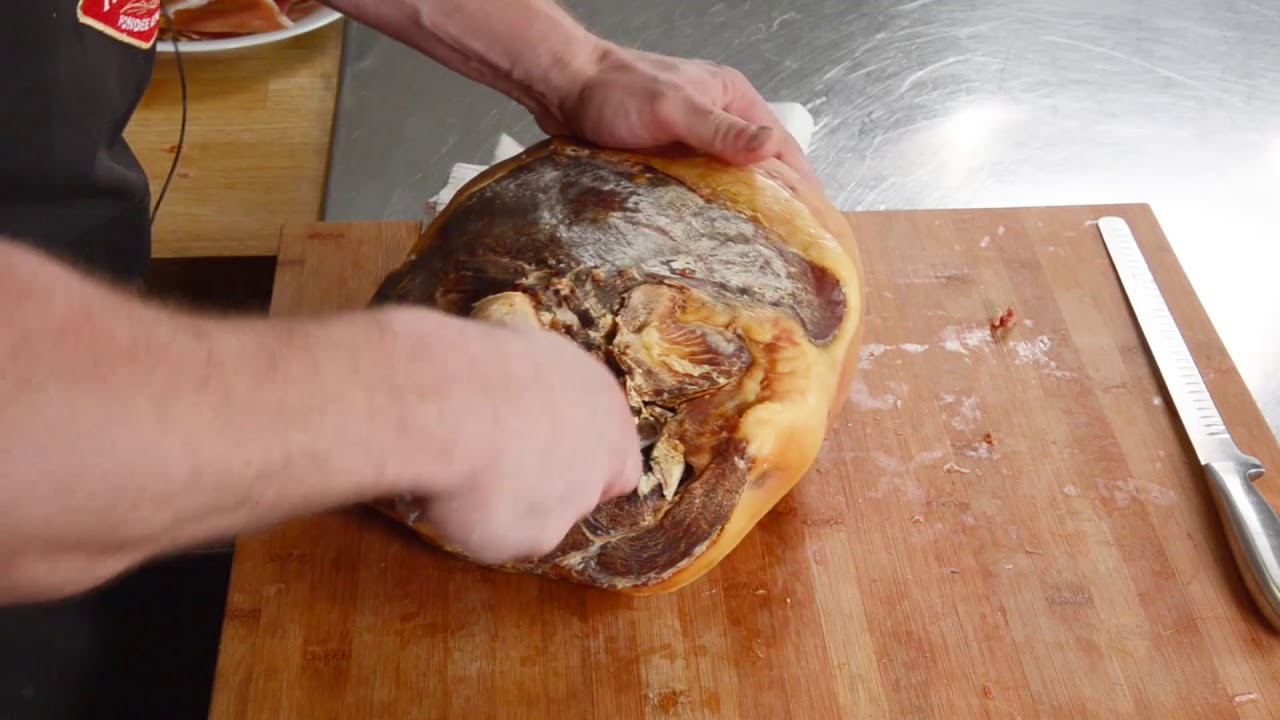 Tuto comment decouper un jambon maison milhau jambon de lacaune