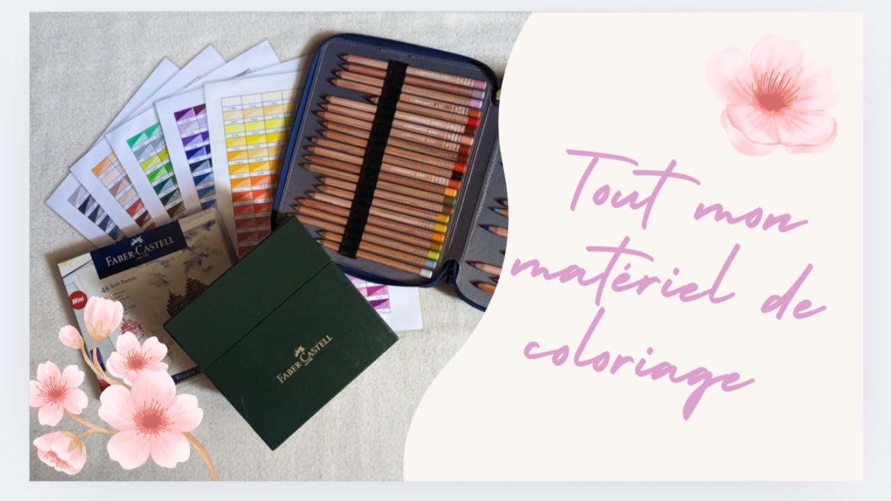 Présentation de mon MATÉRIEL de coloriage 🖍️ [Mise à jour année 2025]