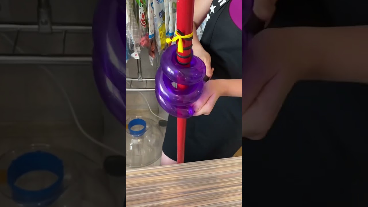 Life hack Balloon Spiral Спираль из воздушного шара