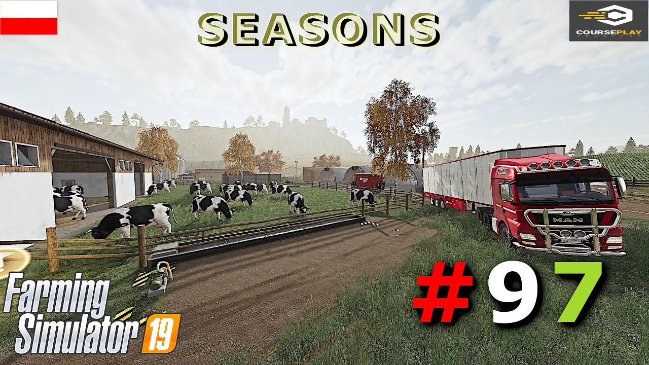 🔴Sprzedaż Starych🐄  Krów Seasons Farming Simulator 19 gameplay #97