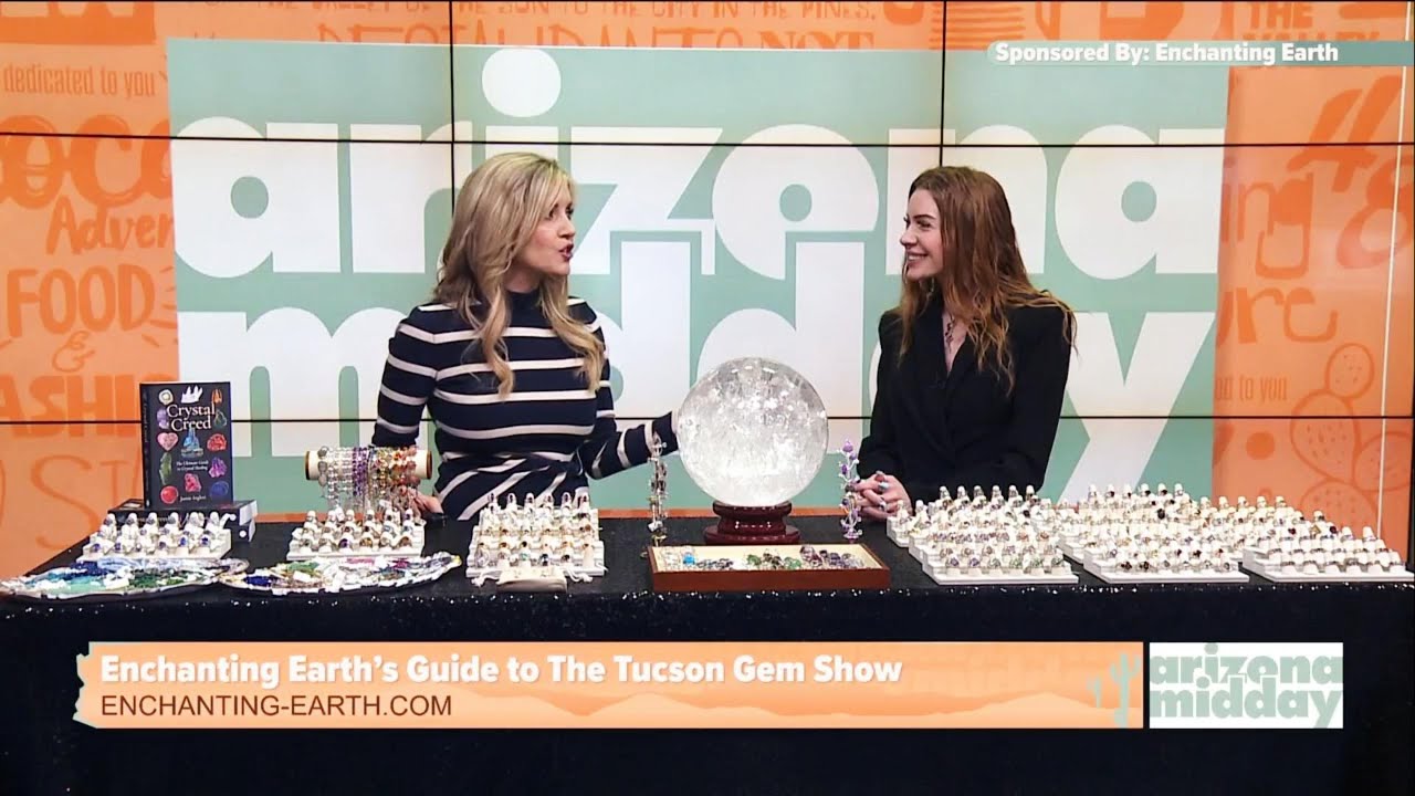 Inside the Tucson Gem Show with Sedona Crystal Expert Jamie Inglett of Enchanting Earth