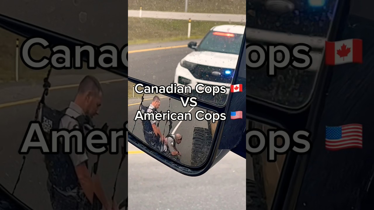 Here&rsquo;s How COPS are in CANADA VS USA&hellip; 🇨🇦🇺🇸🚔  #liftedtrucks #police