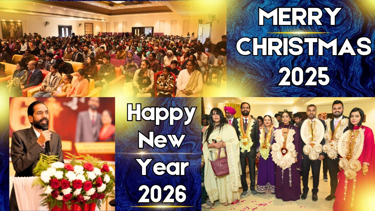 Merry Christmas 2025 | Happy New Year 2026 | Pastor Rajinder John | Church Bathinda Punjab #blmindia