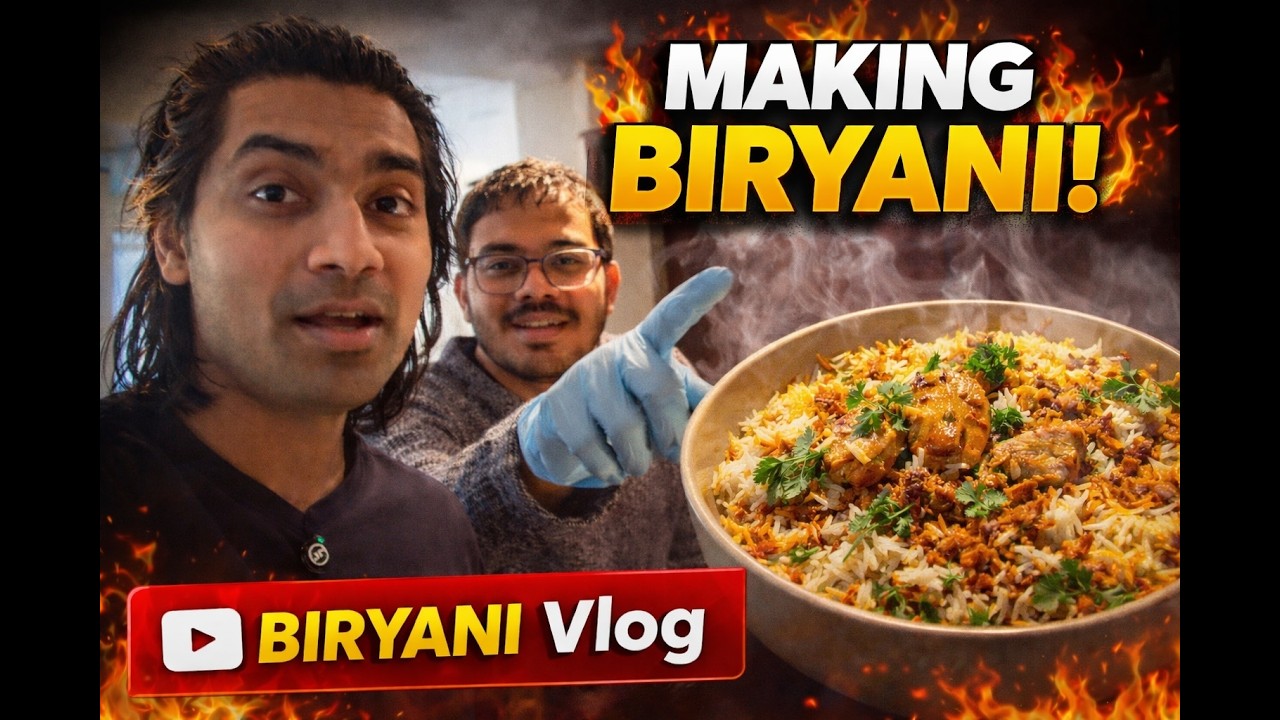 We Made Biryani at Home… It Turned Out INSANE