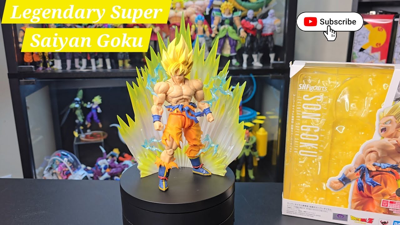Dragon Ball Z S.H. Figuarts Legendary Super Saiyan Goku Unboxing/Review! 