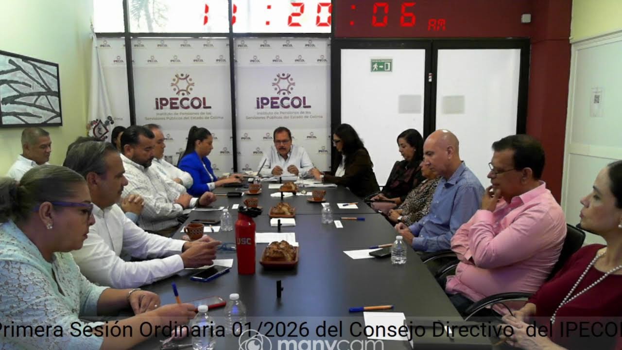 Primera Sesión Ordinaria 01/2026 del Consejo Directivo del IPECOL