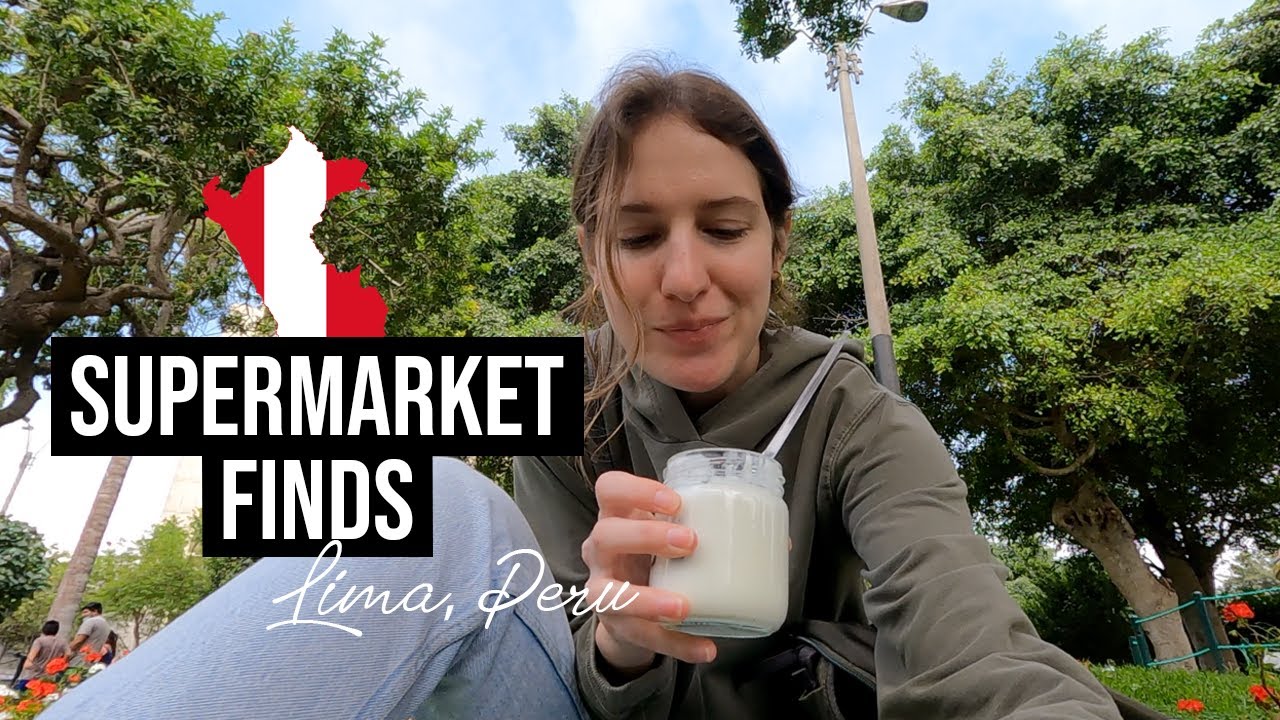 Eating Only at the Supermarket in Lima, Peru for 24 Hrs.
