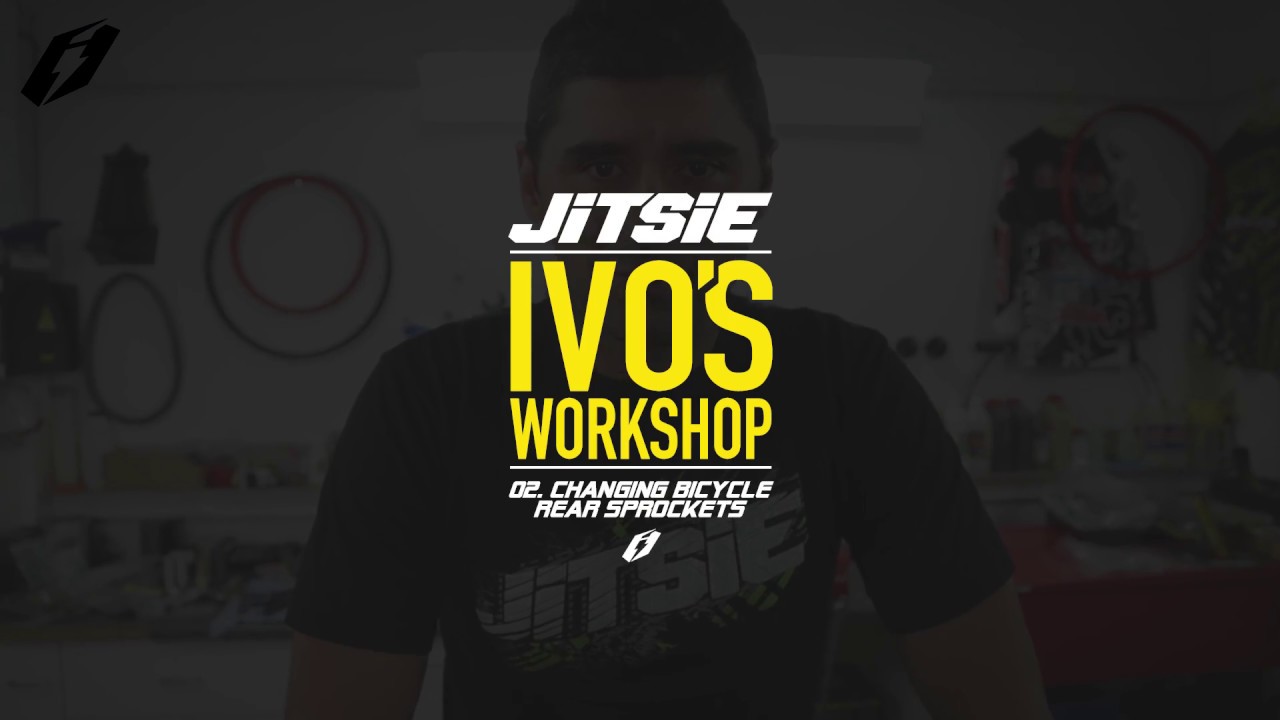 Jitsie Ivo's Workshop - 02 Changing Rear Wheel Sprocket on a Trials Bicycle