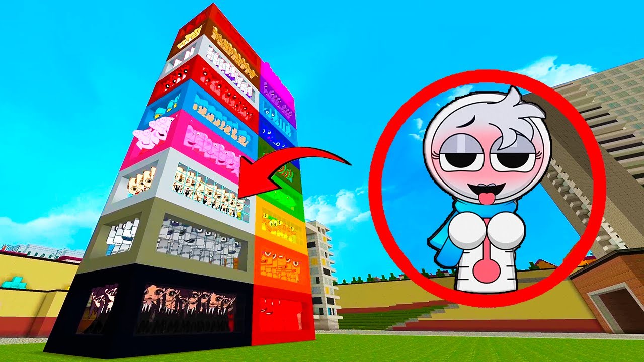 NEW Incredibox Sprunki OC Nextbots in Coloured Boxes Minecraft PE Mod!