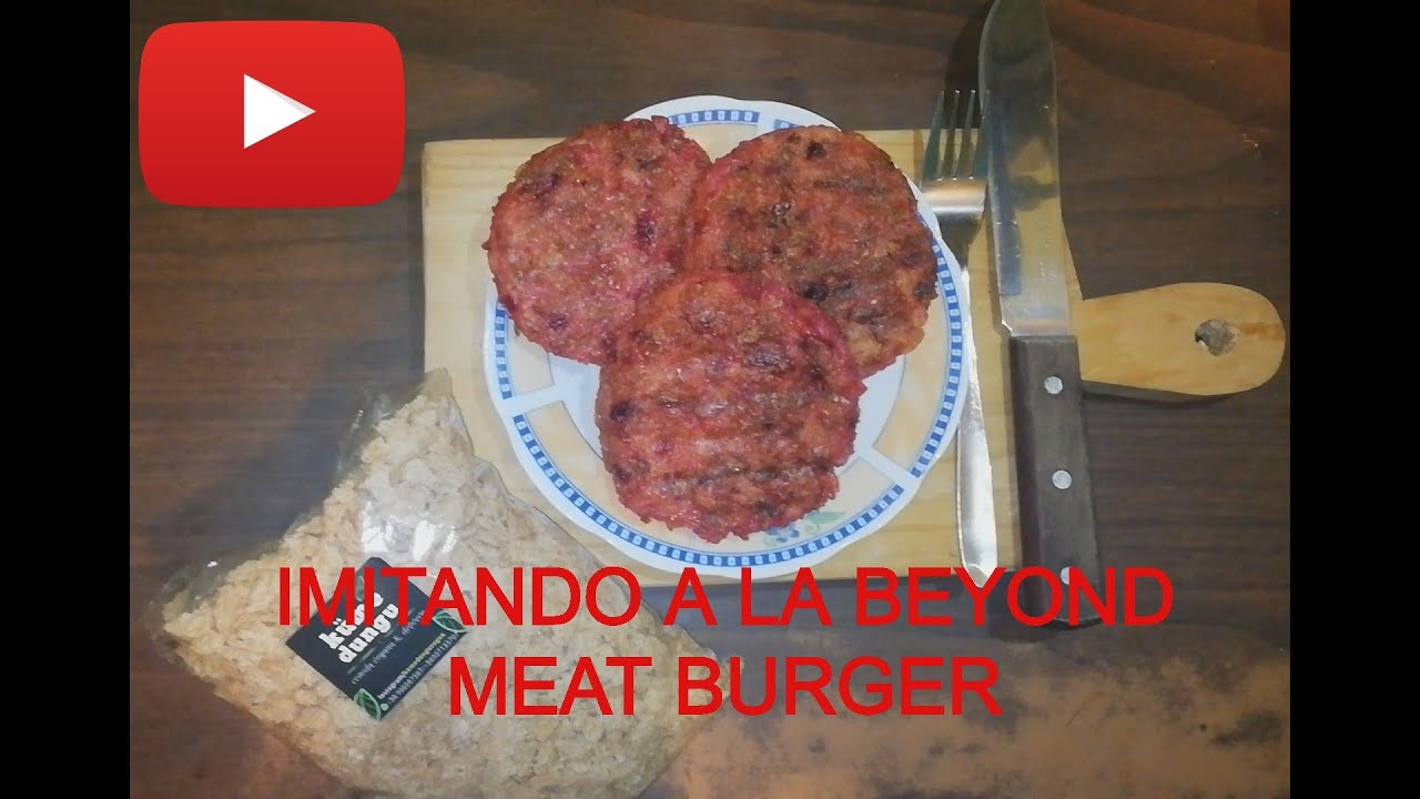 HAMBURGUESA DE ARVEJA TEXTURIZADA