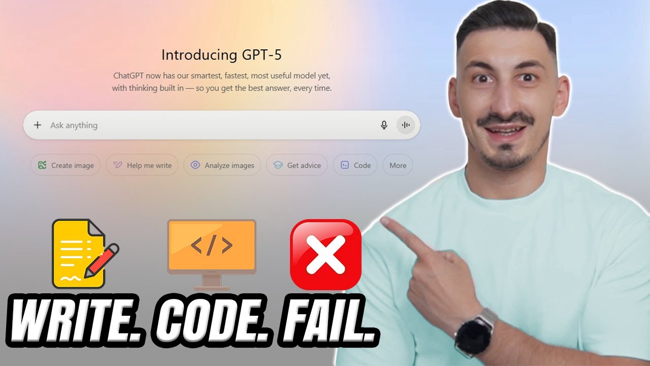 I Made GPT-5 Write, Code and Fail