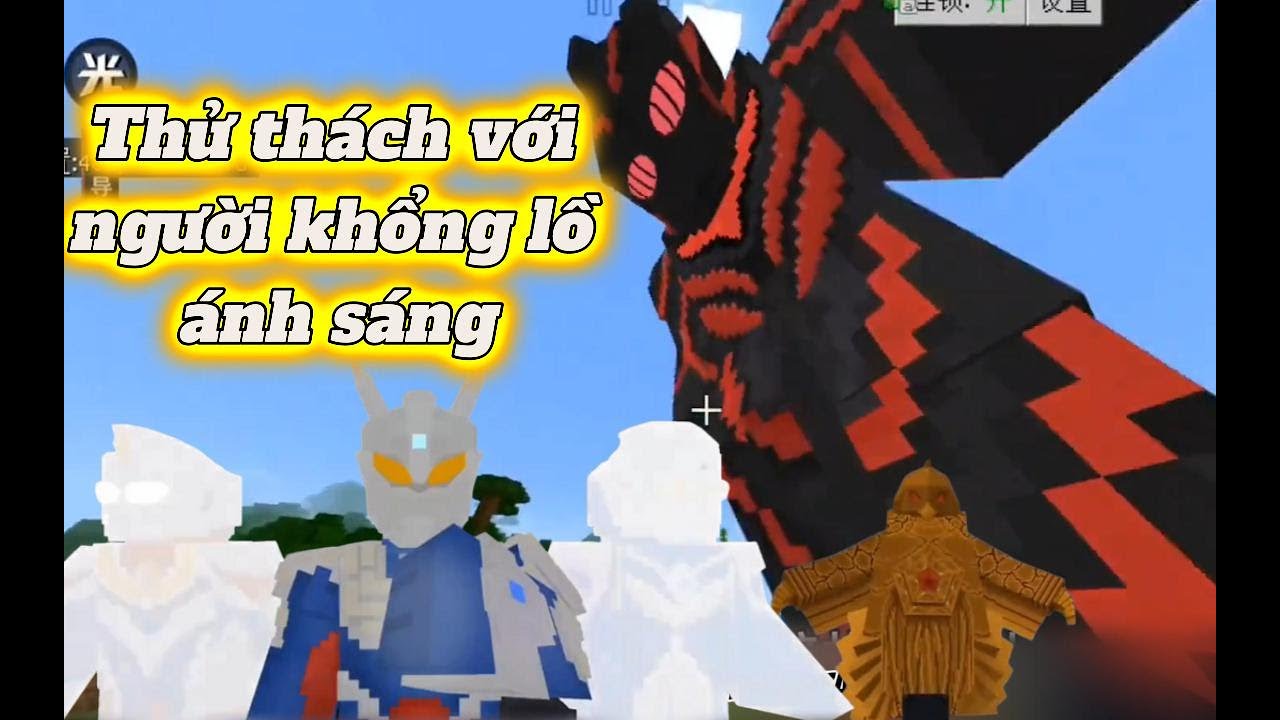Thử thách sinh tồn với siêu nhân điện quang | KemKem Minecraft
