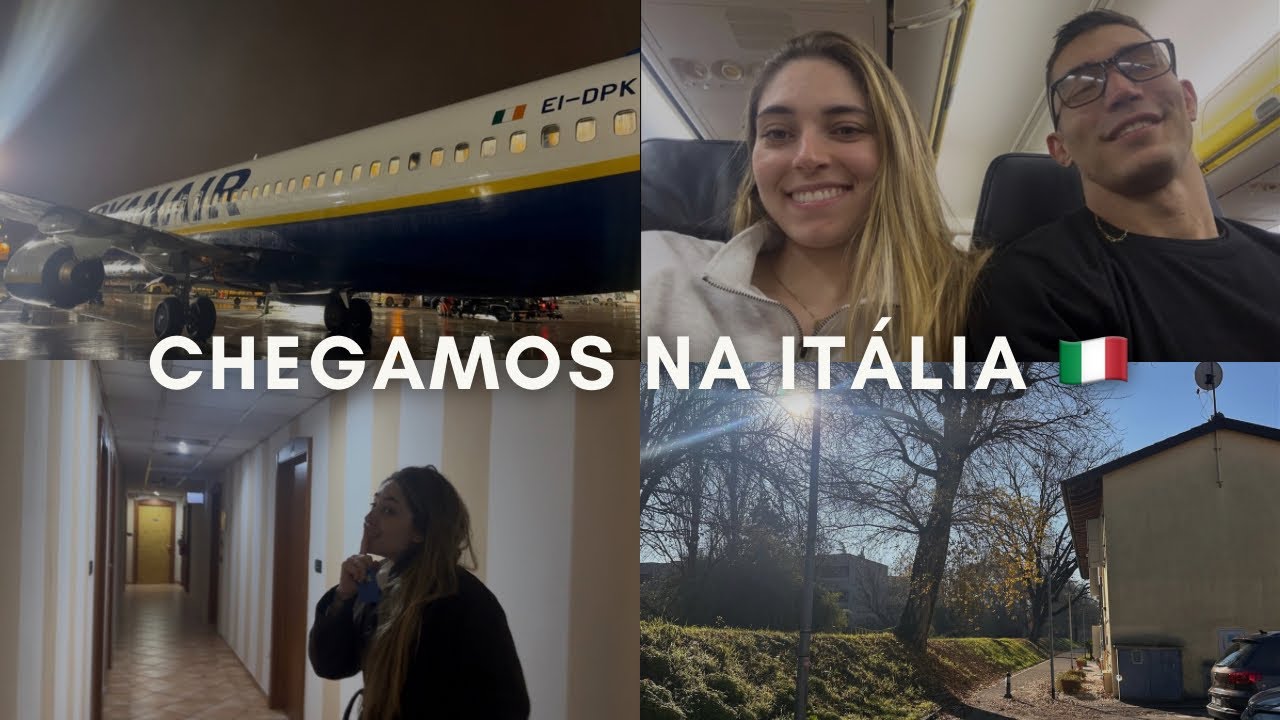DE PORTUGAL PARA A ITÁLIA ✈️ CHEGAMOS EM BOLONHA 🇮🇹