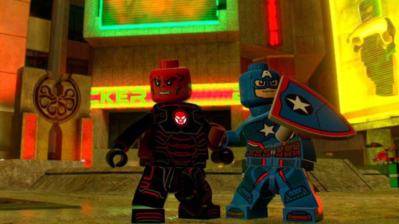 LEGO Marvel Super Heroes 2 Red Skull (Iron Armor) Boss Battle Unlock + Free Roam Gameplay
