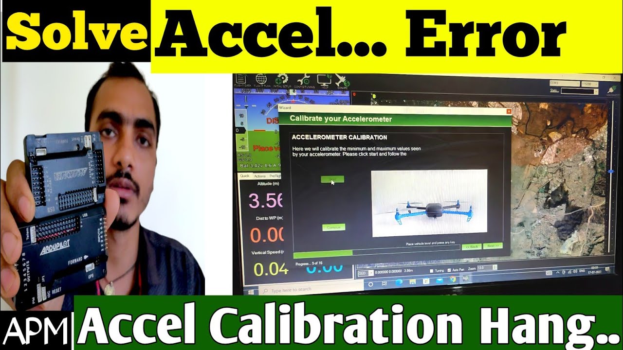 How to solve, Accel Error? APM 2.8 flight controller.