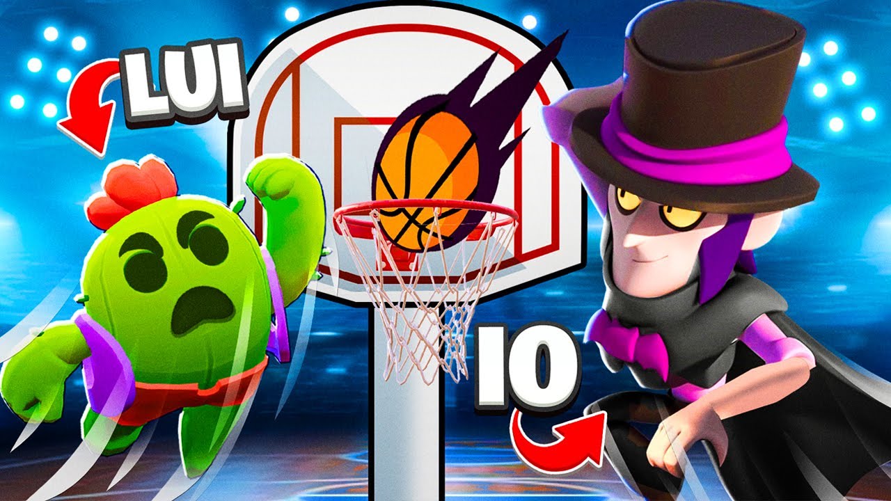 GIOCO A BASKET SU BRAWL STARS!!
