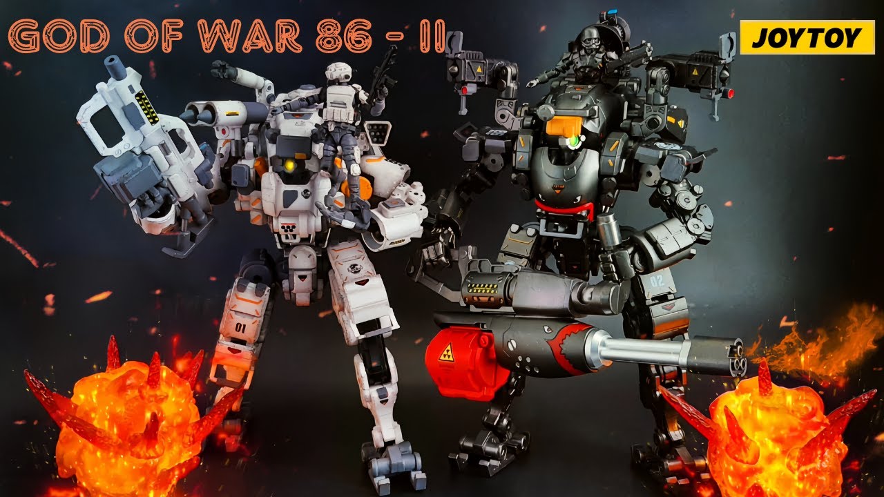 Unbox New Joytoy THE BEST MECHA GOD OF WAR 86 II   01 & 02 scale 1/25 actionfigure