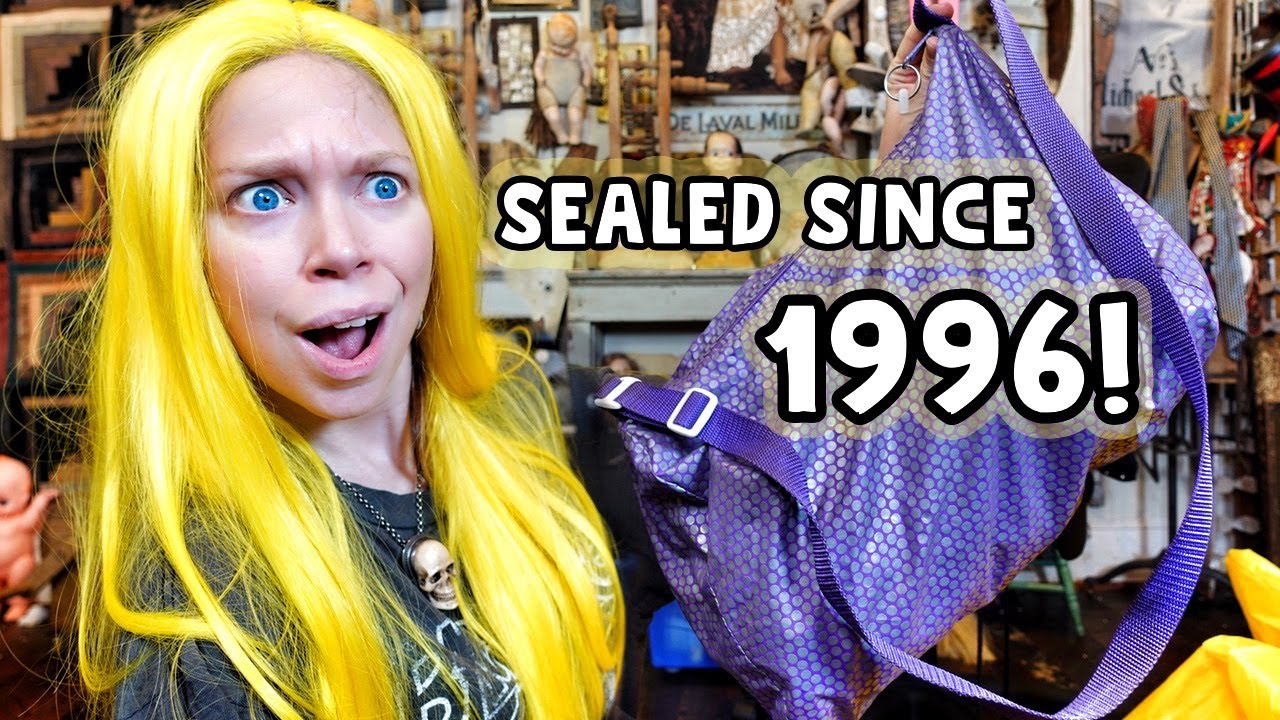 I Haven't Opened This Bag In 24 YEARS?! - Time Capsule Bag