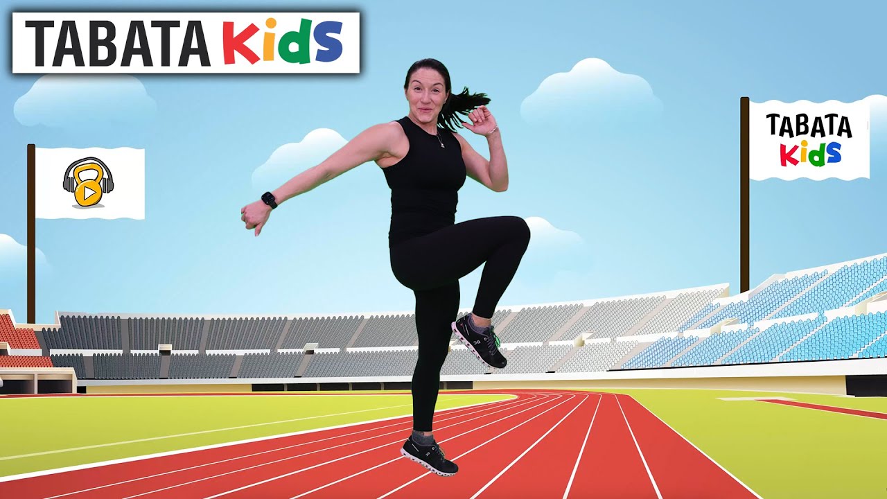 Tabata Workout for Kids! (ages 6-10)