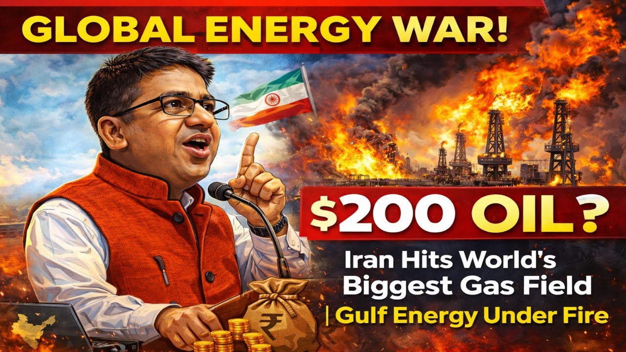 $200 OIL COMING? Iran Hits World’s Biggest Gas Field | Gulf Energy Under Fire - UMESH AGARWAL