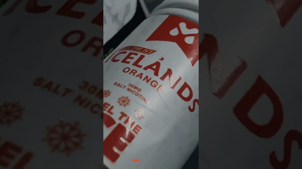 Markibas Icelands Orange✨ by Move Juice #good #nice #taste #unboxing #review #orange #ice #lands