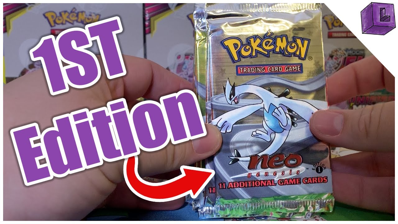 Opening *Unweighed* 1st Edition Neo Genesis Pokemon Packs