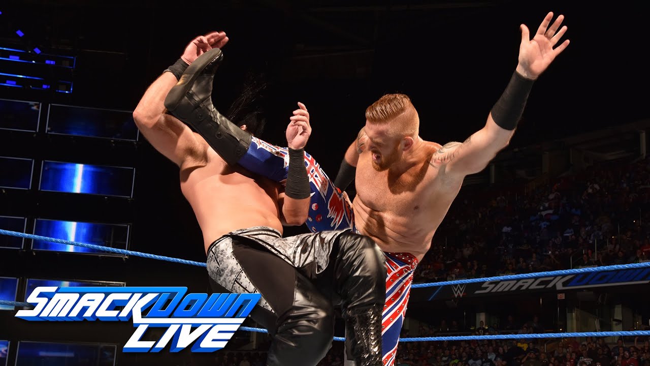 Heath Slater, Rhyno & American Alpha vs. The Usos & The Ascension: SmackDown LIVE, 27. Sep. 2016