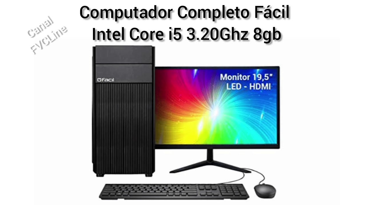 Computador Completo F&aacute;cil Intel Core I5 8gb &eacute; Bom? Pc Bom e Barato