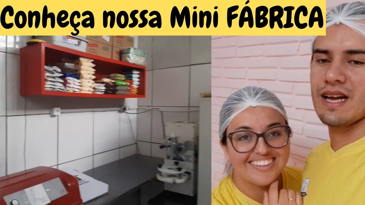 tour pela nossa fabrica de Salgados e Doces.