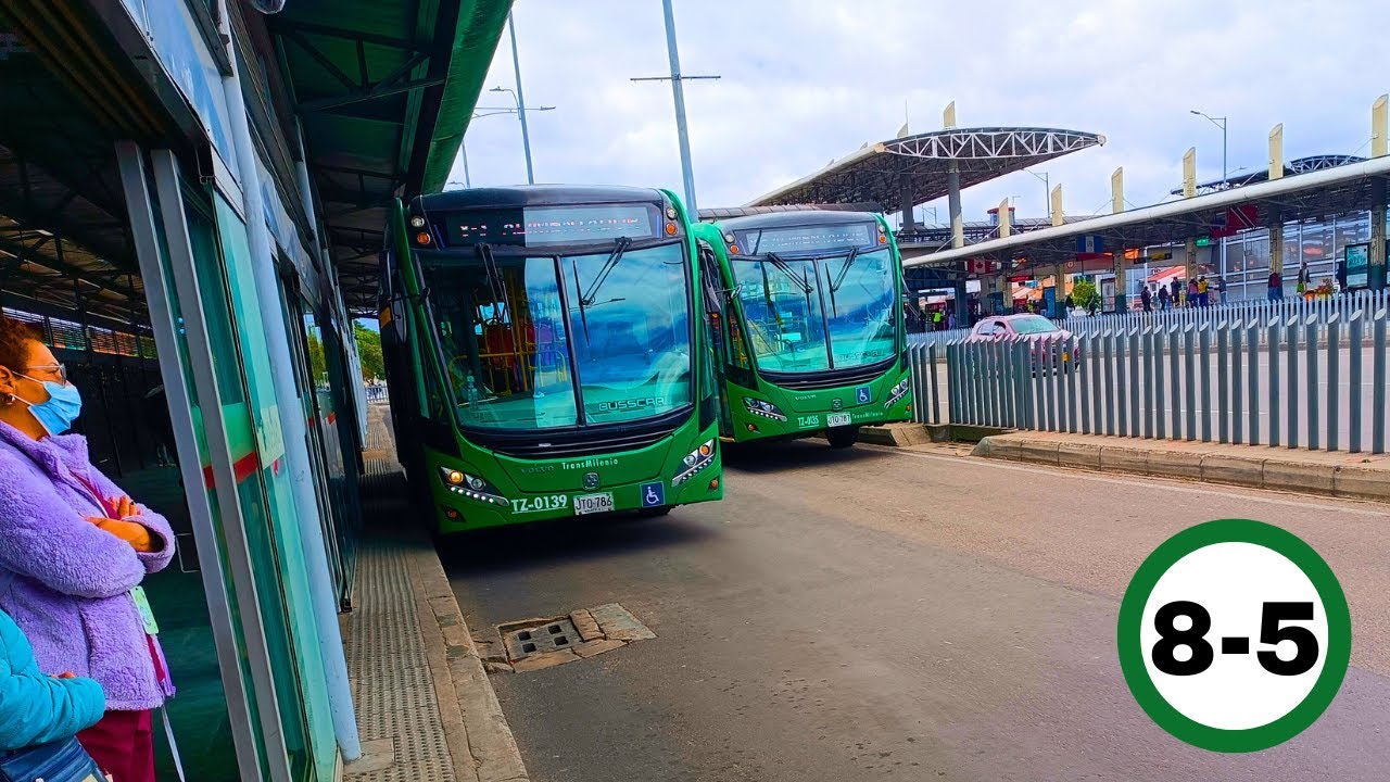 Ruta Alimentadora 8-5  Biblioteca Tintal 🚍 Transmilenio Bogota