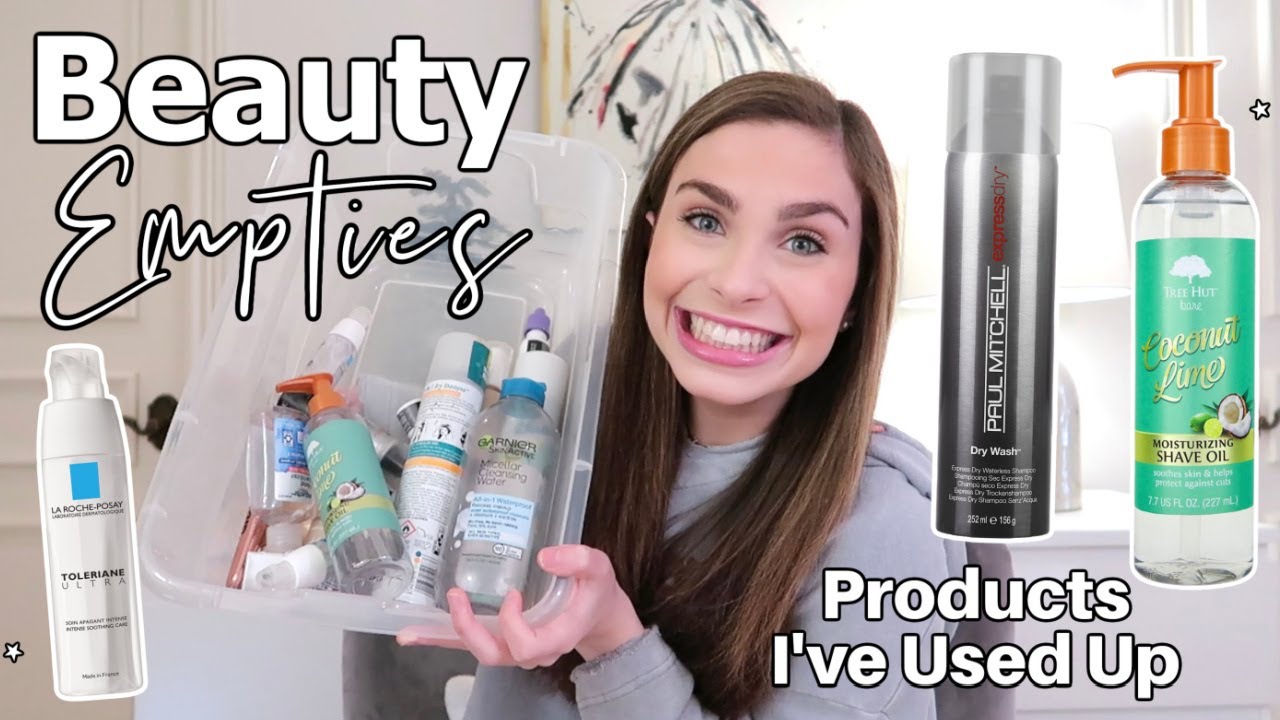 Beauty Empties // Products I've Used Up (2022)