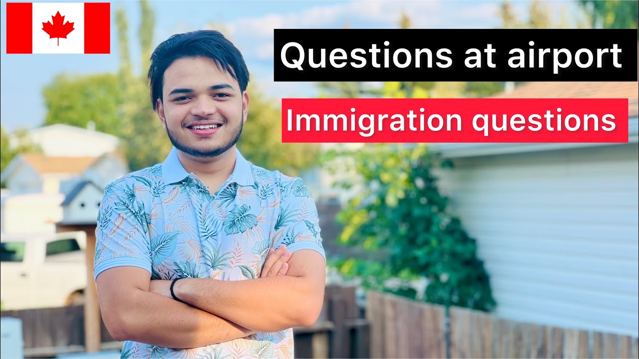 Questions at airport ?? || Immigration questions🇨🇦|| Aman sran ||