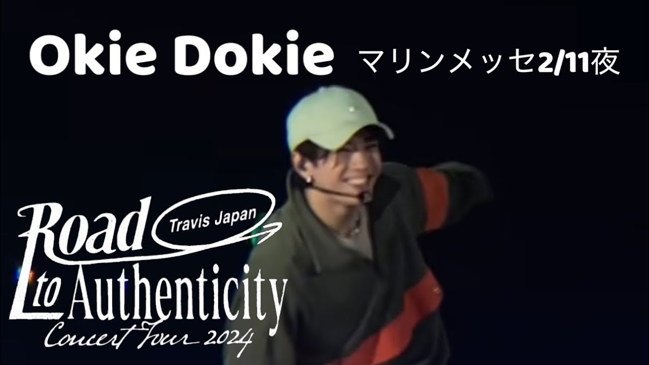 Travis Japan Road to Authenticity 福岡マリンメッセ 2/11 夜公演 Okie Dokie!
