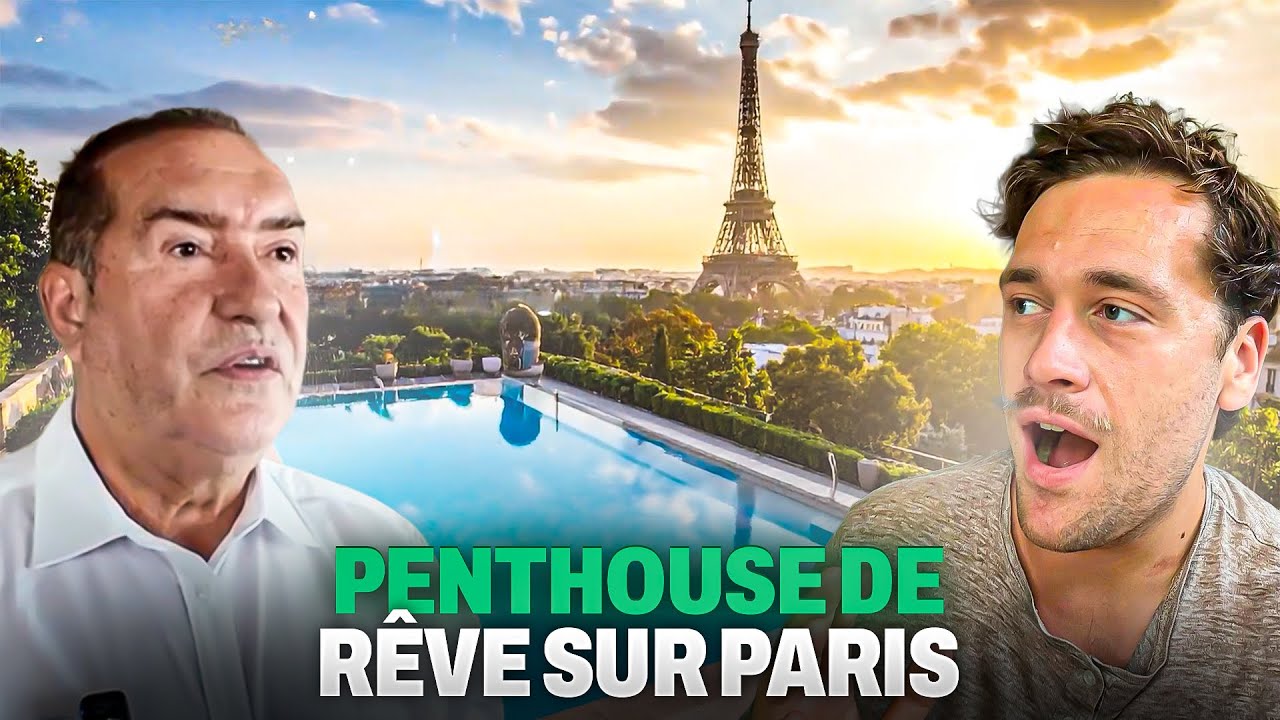 Visite d'un PENTHOUSE unique à PARIS avec Gilles GRIMM, INVESTISSEUR aux TRÉSORS cachés 1/2