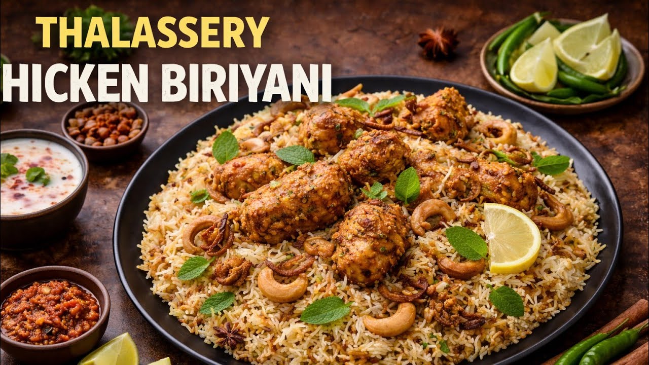 നല്ല ഒന്നാന്തരം തലശ്ശേരി ദം ബിരിയാണി /thalassery dhum biriyani /south indian biriyani/smell likeswow