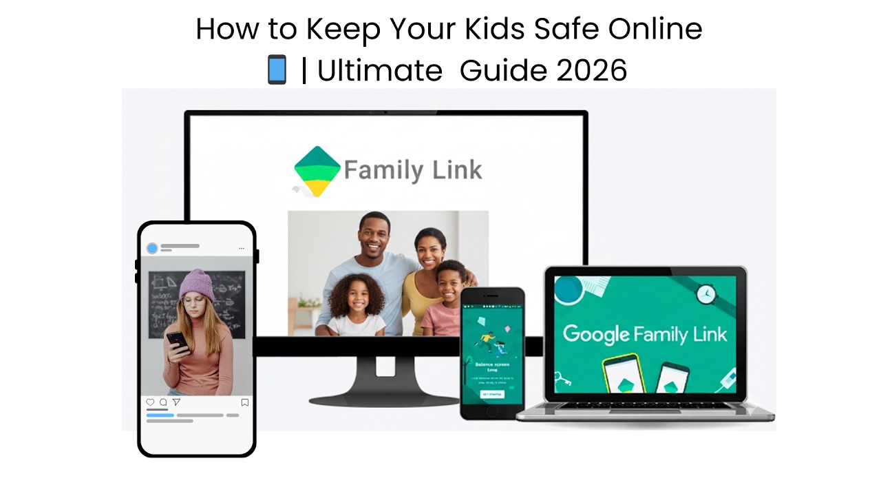 How to Keep Your Kids Safe Online 📱 | Ultimate Family Link Guide 2026