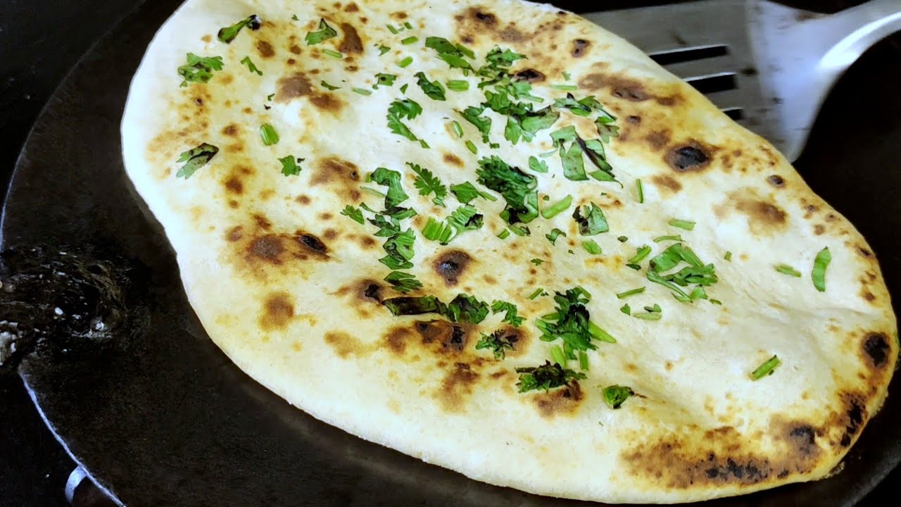तंदूरी नान | बिना तंदूर के तंदूरी रोटी |बिना यीस्ट तंदूरी नान | Tandoori Roti Recipe On Tawa